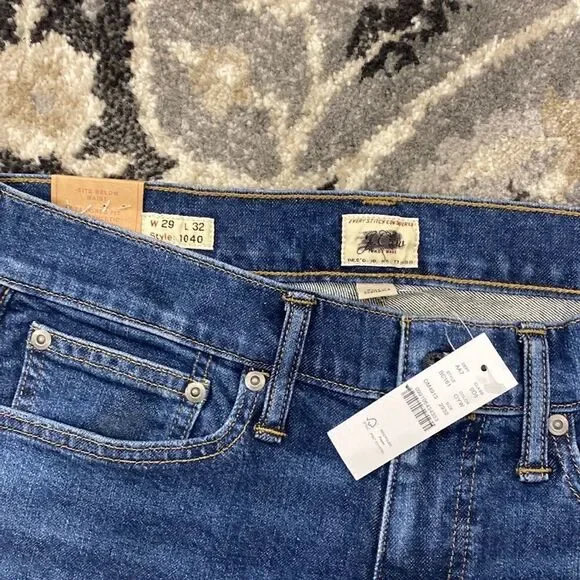 J. Crew 1040 Athletic-fit stretch jean in one-year wash - Picture 6 of 6